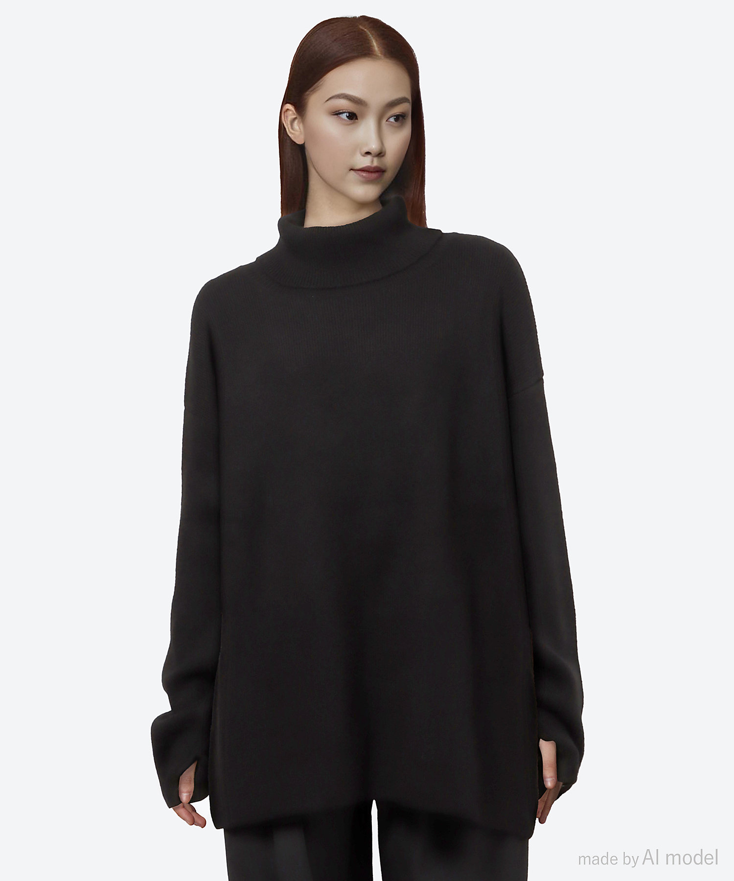 セーター HIGH NECK SWEATER SAU51―KJ683S