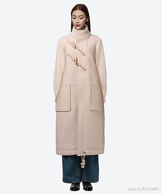 DOUBLE FACE DUFFEL COAT 17548 | HYKE