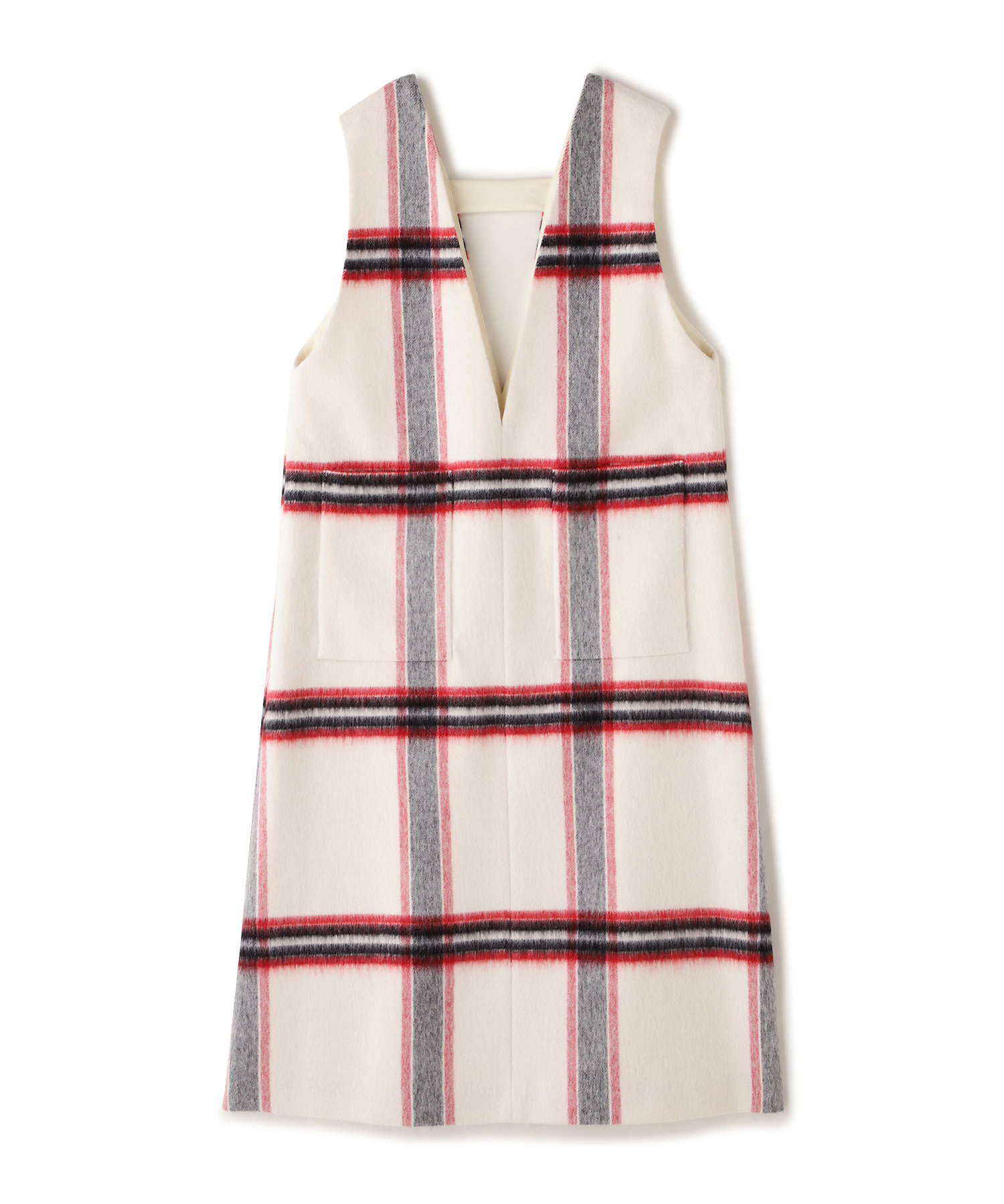 アルパカシャギーチェックワンピース（5314240007） | ADORE