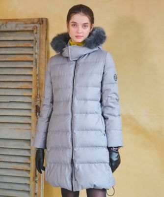 大人百花冬号掲載 モデル美香さん着用】ブルーフォックスファーロング