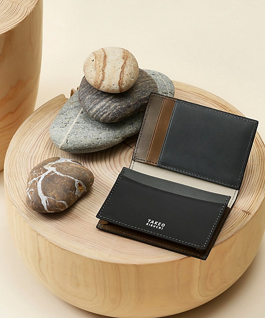 アンティーク調レザー 名刺入れ（2002120378） | TAKEO