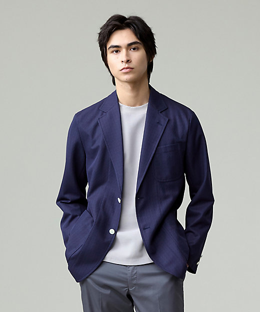 シャツの軽快さ×ジャケットの上品さ【 盛夏対応 ／ 軽量 ／ 洗える