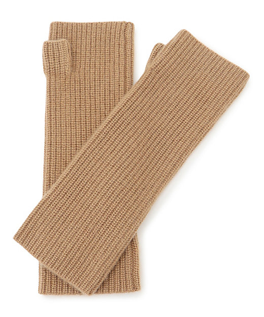 見上愛さん着用／洗える】ピュアカシミヤ アームウォーマー