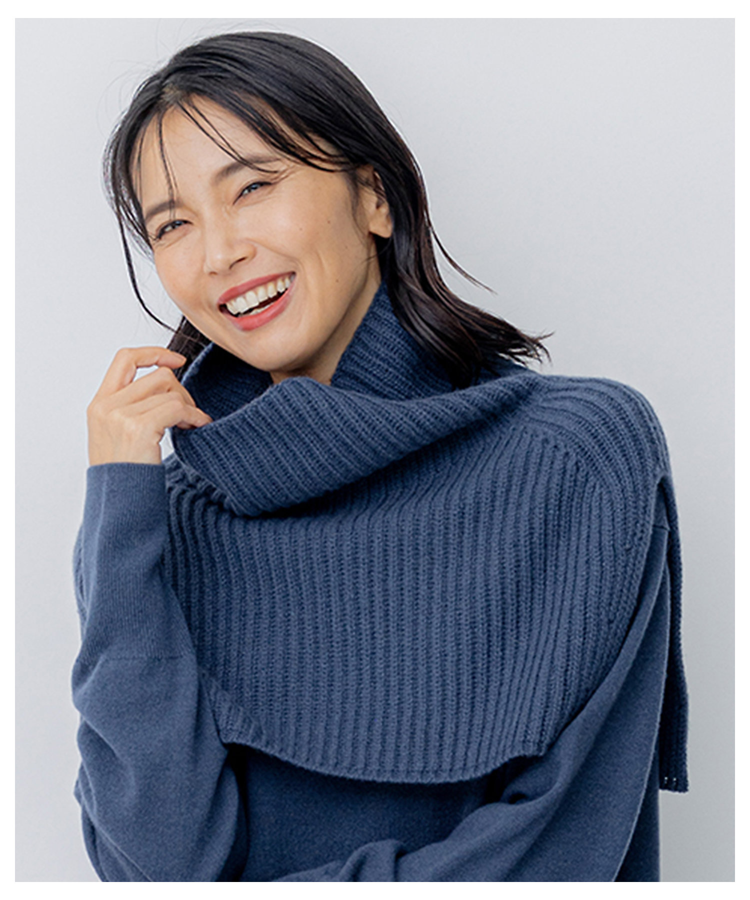 ウールカシミヤ ネックウォーマー（ZZ3DSW0550） | 23区