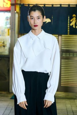 COLLAR－PARTS PULLOVER（300IS730