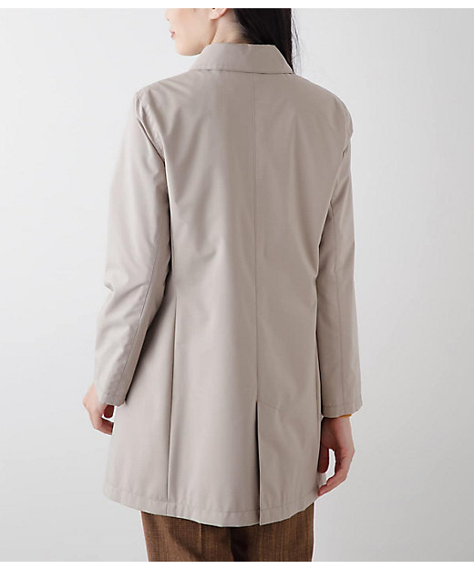 L】【撥水・透湿・防風】NY ACTIVE ステンカラーコート