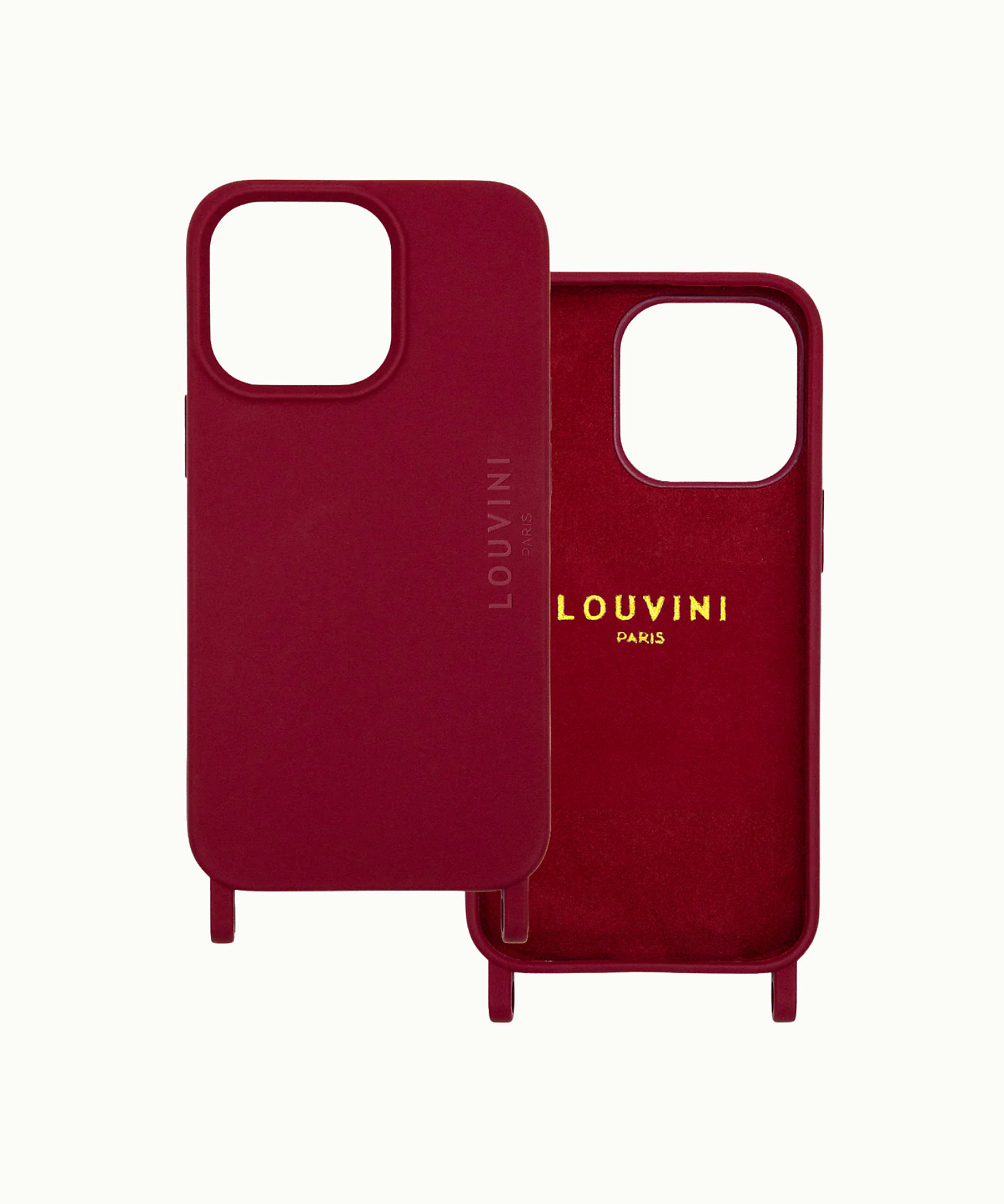 ☆MagSafe対応スマートフォンケース MILO BURGUNDY