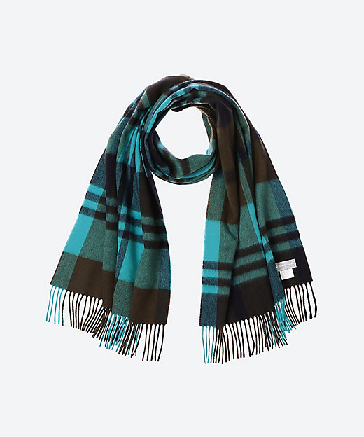 Primary Black Watch カシミヤチェックセミストール