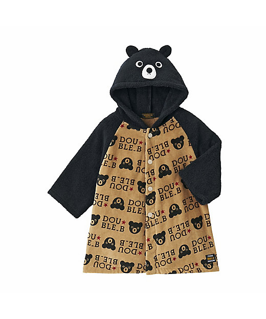 チョコレートベアバスローブ | MIKI HOUSE DOUBLE_B (Baby&Kids