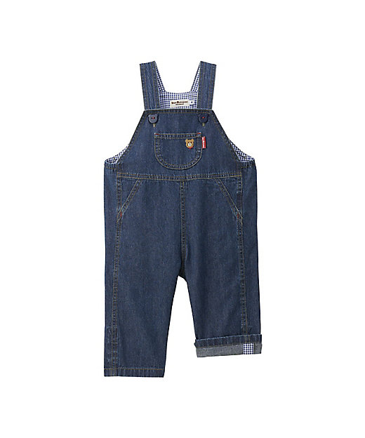 デニムオーバーオール＆セーラーカラー長袖Tシャツギフトセット | HOT