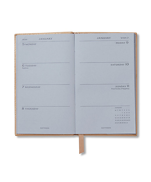 手帳 P／G 2026 PANAMA WEEKLY DIARY