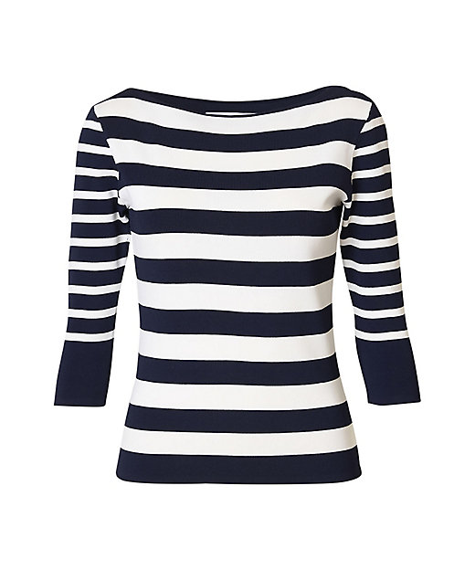 BOATNECK KNIT BD2611ー1Bー01 | BORDERS at