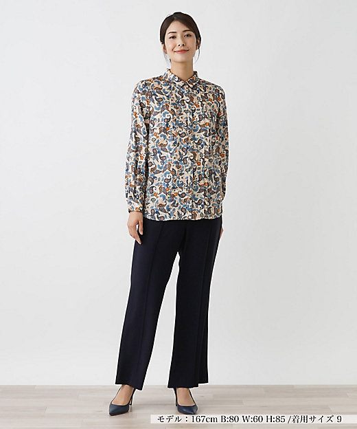 ペイズリー柄シャツブラウス | Leilian (Women)/レリアン | 三越伊勢丹