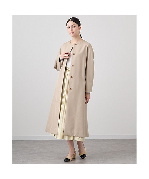 撥水ツイルノーカラーコート | ANAYI/アナイ | 三越伊勢丹オンライン