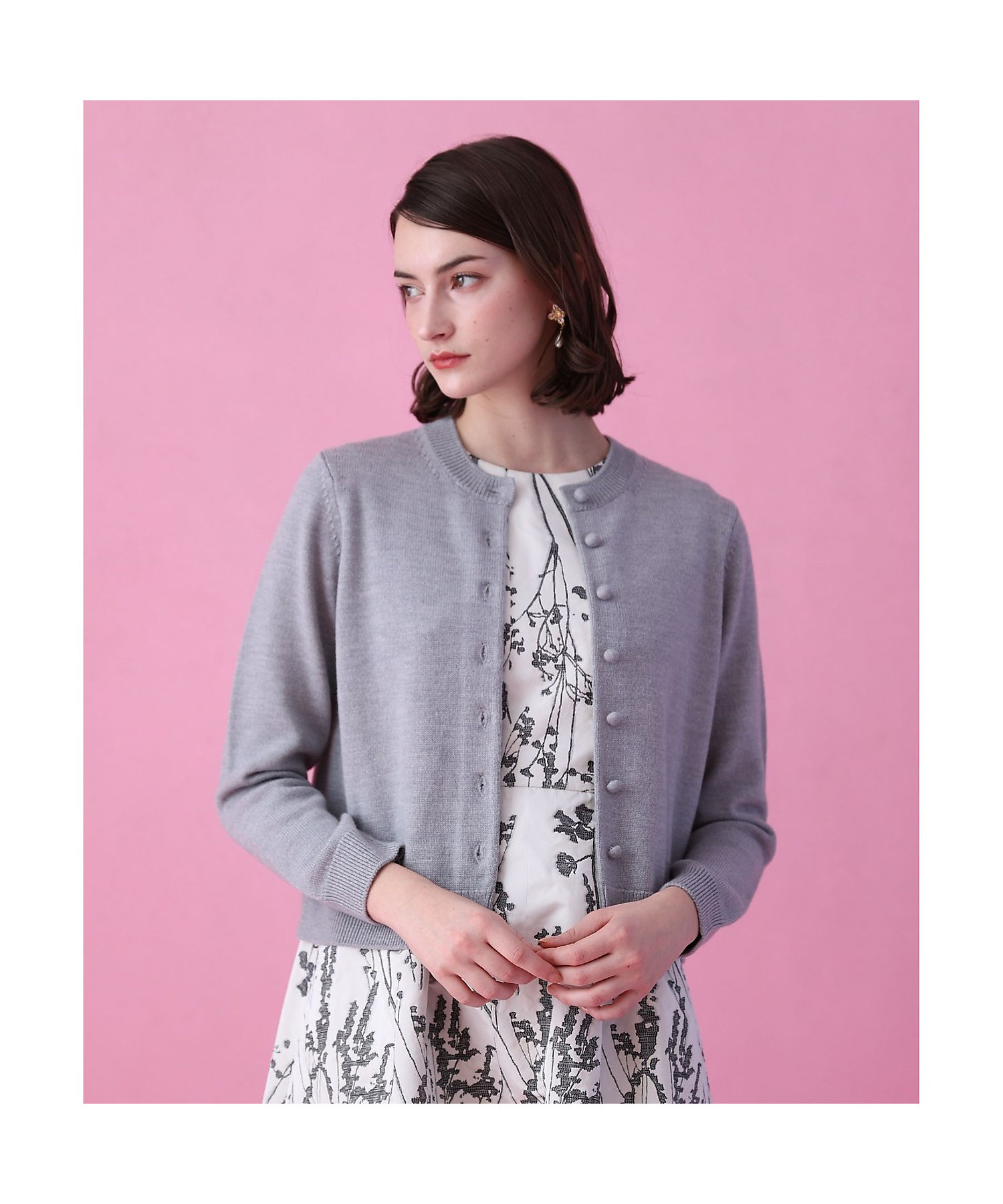 メリノウールクルー カーディガン | ANAYI/アナイ | 三越伊勢丹