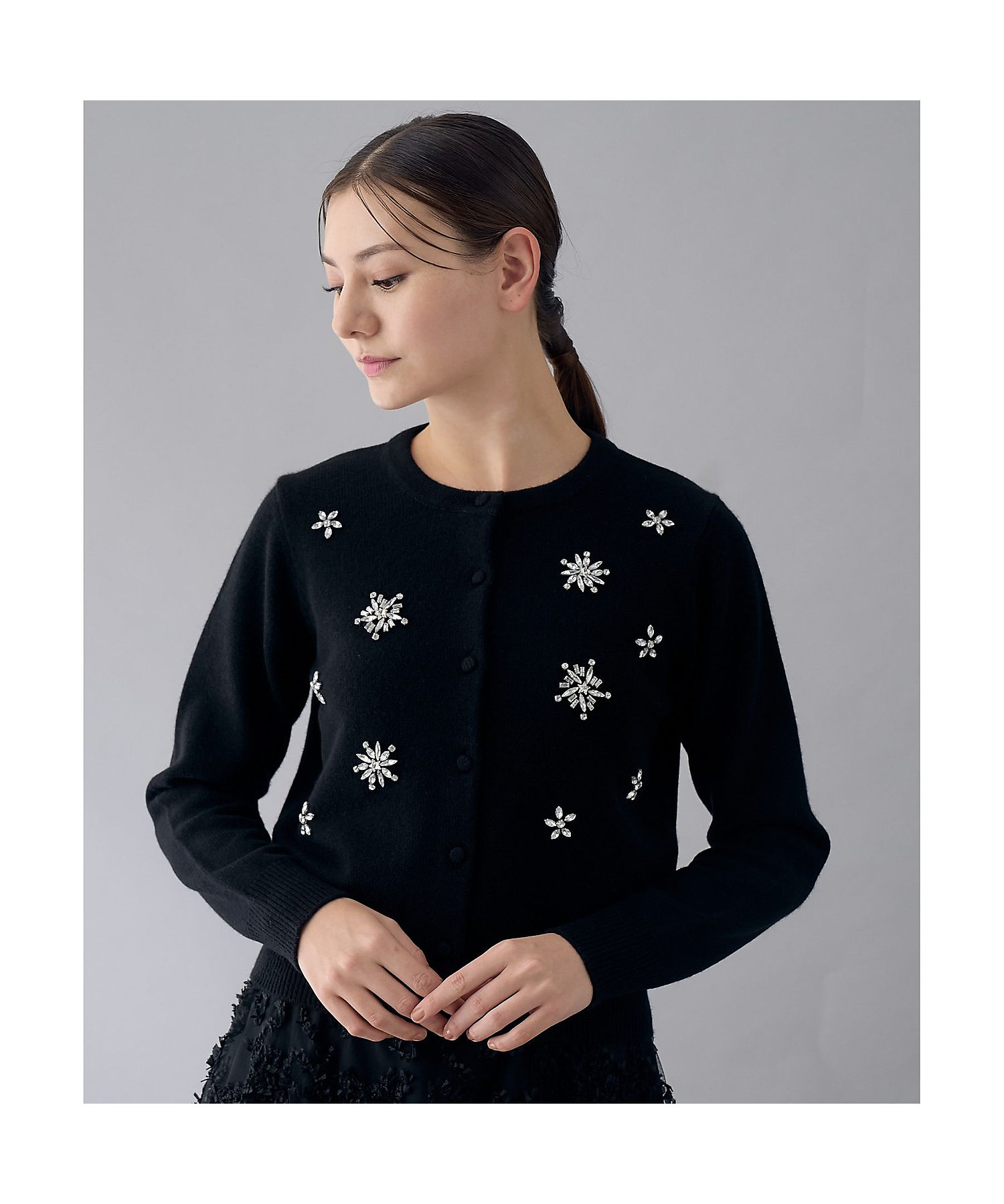 スノーフレーク カーディガン | ANAYI/アナイ | 三越伊勢丹オンライン