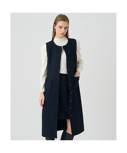 ラメスラブツイードジレワンピース | ANAYI/アナイ | 三越伊勢丹