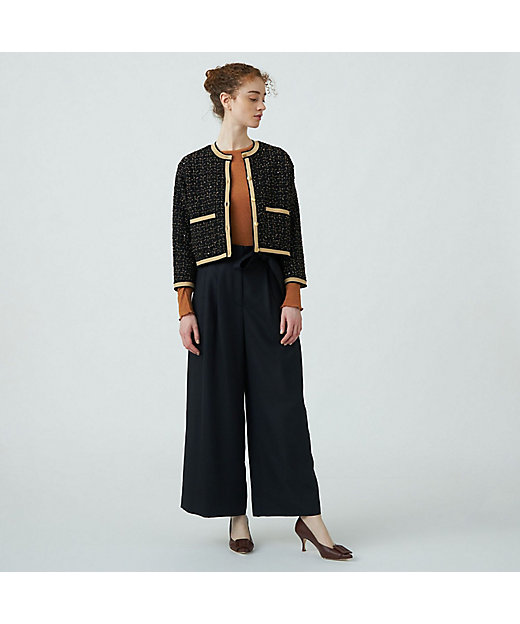 タイムセール：3月2日（月）午前9時30分迄】ニットコンビツイード