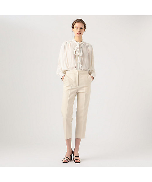 フローツイル ワイドボウタイブラウス | maison TOMORROWLAND/メゾン