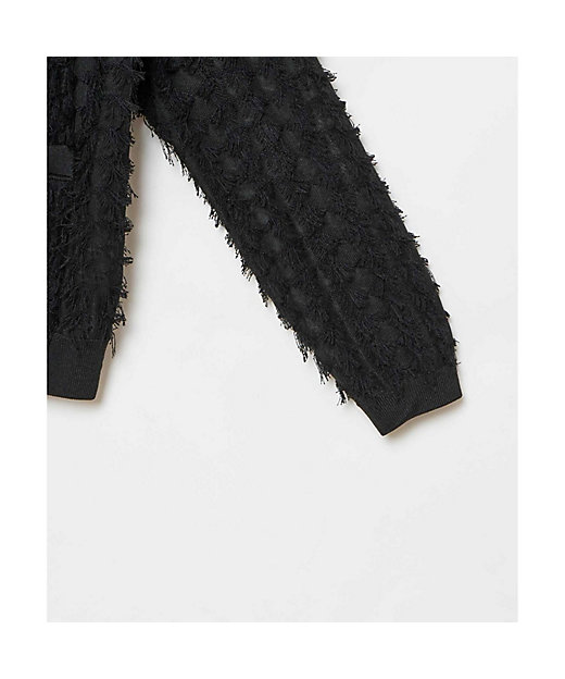 シアーカットジャガードカーディガン | allureville (Women