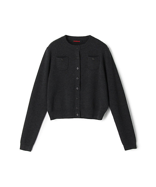 コットンカシミヤ クルーネックカーディガン | CABaN/キャバン | 三越