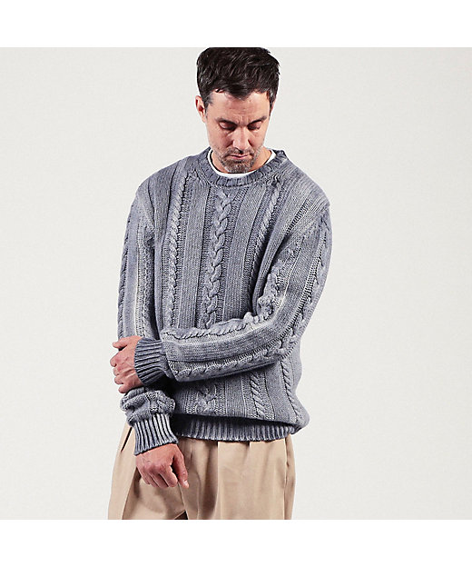 FEDELI カシミヤ クルーネックニット | TOMORROWLAND (Men