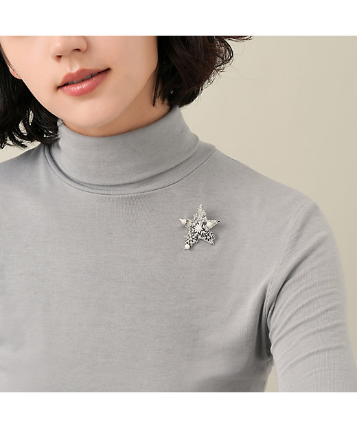雪の結晶 星 ブローチ VBMV4786 PF | VENDOME BOUTIQUE