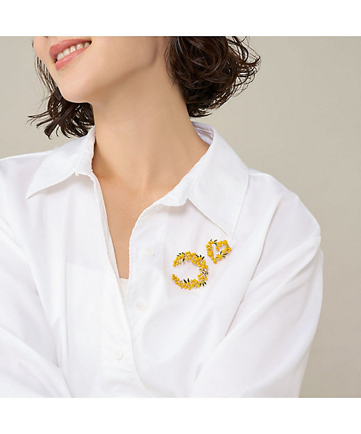 ミモザ ブローチ VBRV6153 Y2 | VENDOME BOUTIQUE (Women
