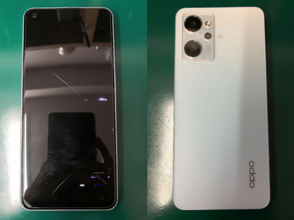 OPPO Reno7a/9a】 即日画面修理 画面が反応しない 真っ暗 映らない