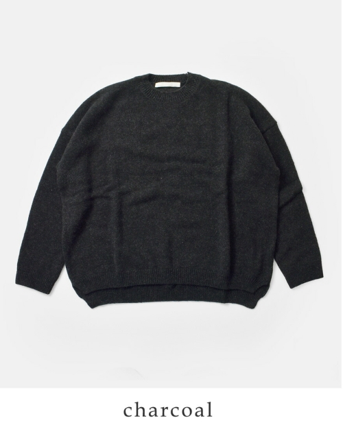 evam eva エヴァムエヴァ ウールフォックスニット e253k198 | iroma