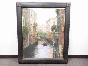 孫家珮 油彩画 『水都の旅(2)』】絵画の買取実績一覧 - いわの美術