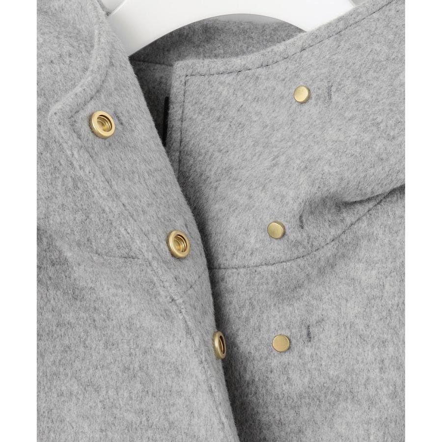 23区（ニジュウサンク） ウールカシミヤビーバー フード付き ショート