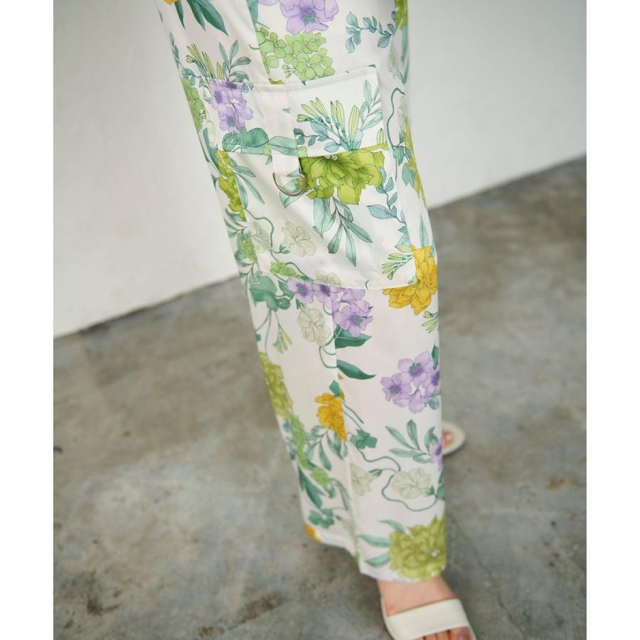 GRACE CONTINENTAL（グレースコンチネンタル） フラワープリントワーク