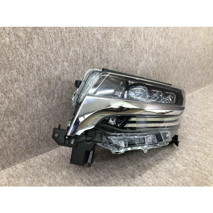 アルファード30 左ヘッドライトLED 3眼 純正部品 イチコー58-91 磨き