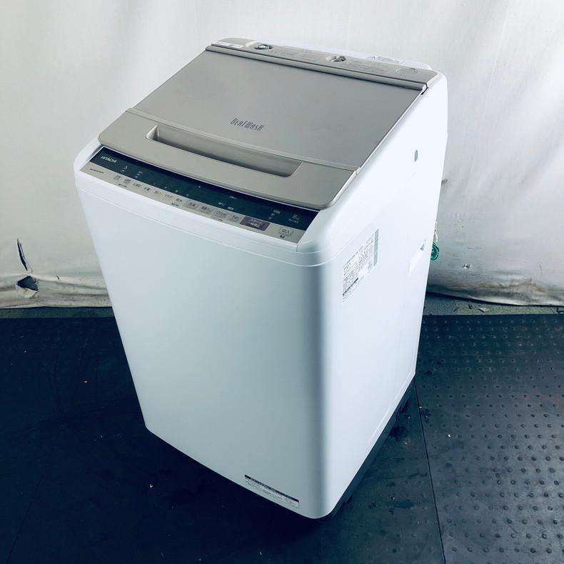 2019年製☆美品☆日立 8kg 洗濯機【BW-V80E-N】 【公式通販】
