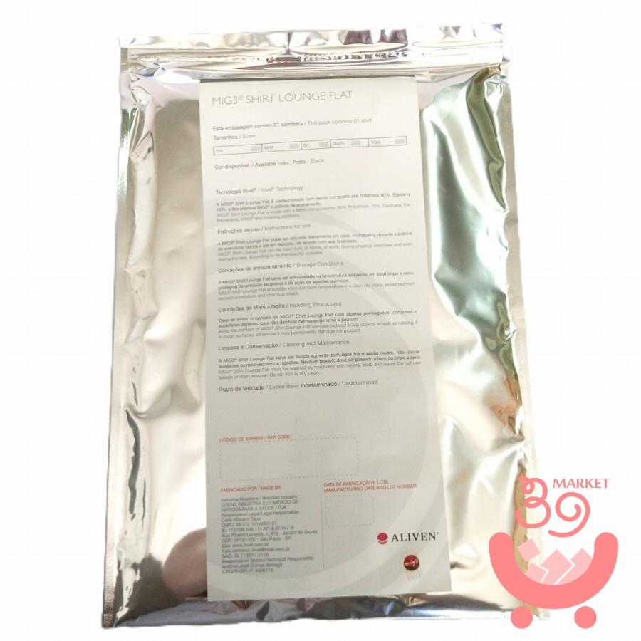 アライヴン パワーTシャツ M ブラック 7301 ALIVEN インヴェル invel