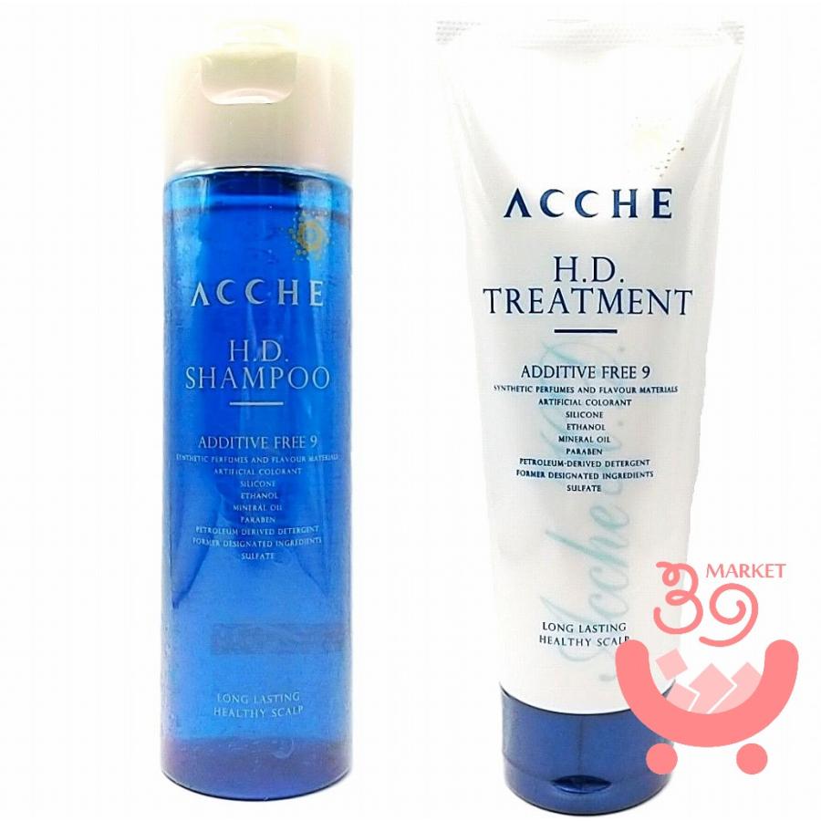アッチェ HD シャンプー 250ml / トリートメント 180g ACCHE