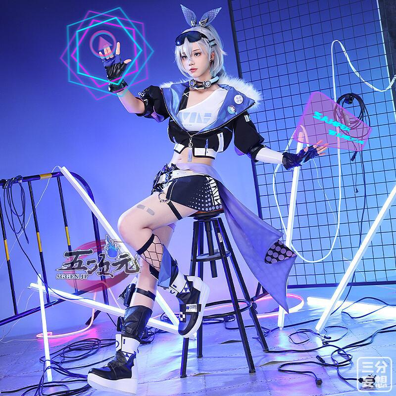 三分妄想 崩壊スターレイル コスプレ 崩スタ 銀狼 ぎんろう 衣装