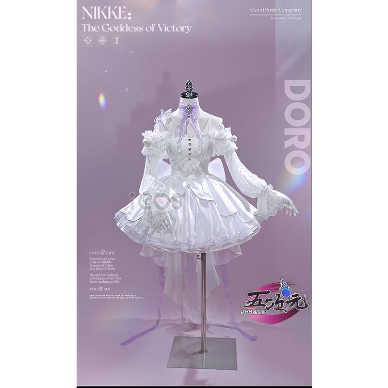 ICOS 勝利の女神：NIKKE ニケ ドロシー コスプレ 衣装 ※ウィッグ 靴