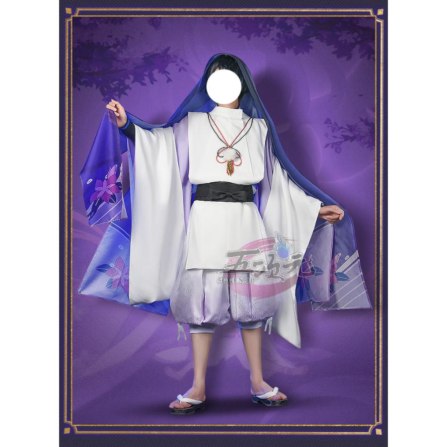 五次元 基萌 原神 コスプレ スカラマシュ 傾奇者 散兵少年 神意PV 衣装