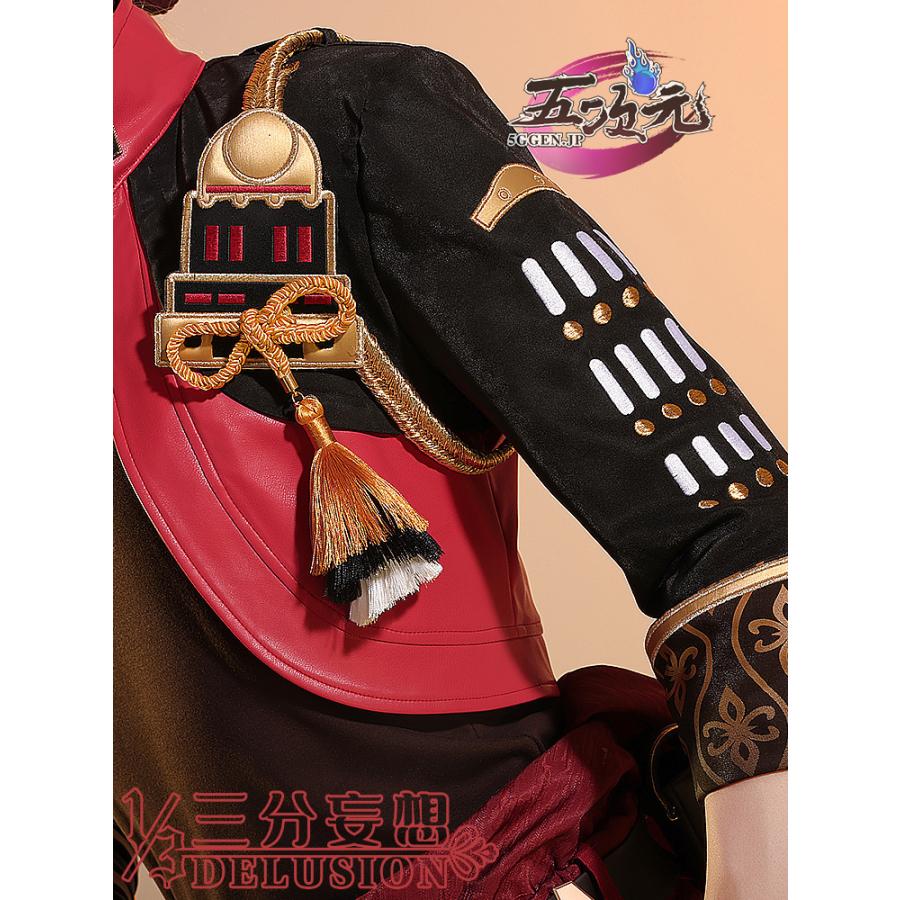 三分妄想 原神 コスプレ トーマ 衣装 ※ウィッグ 靴 追加可 : 五次元