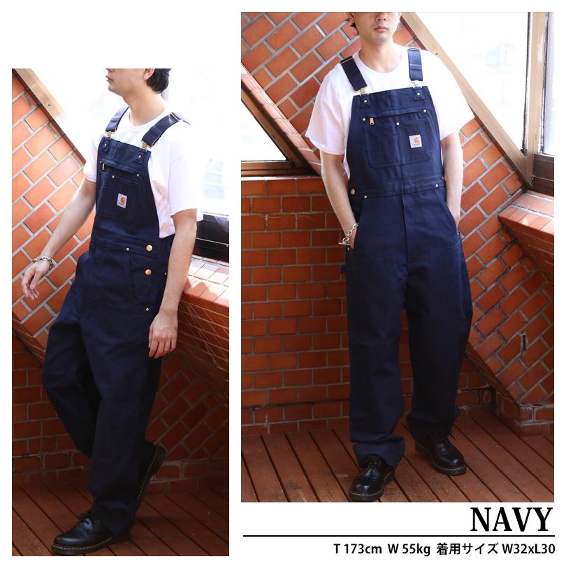 Carhartt（カーハート） オーバーオール メンズ ダック生地 : 8(eight