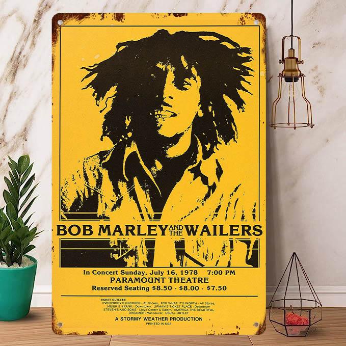 Rock Poster / ロックポスター【 ボブ・マーリー /Bob Marley 】レゲエ