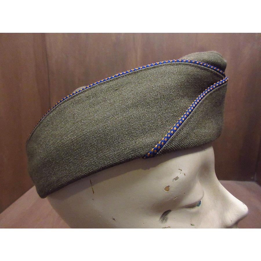 ビンテージ~40's○ミリタリーギャリソンキャップ○211114i4-m-cp-ot