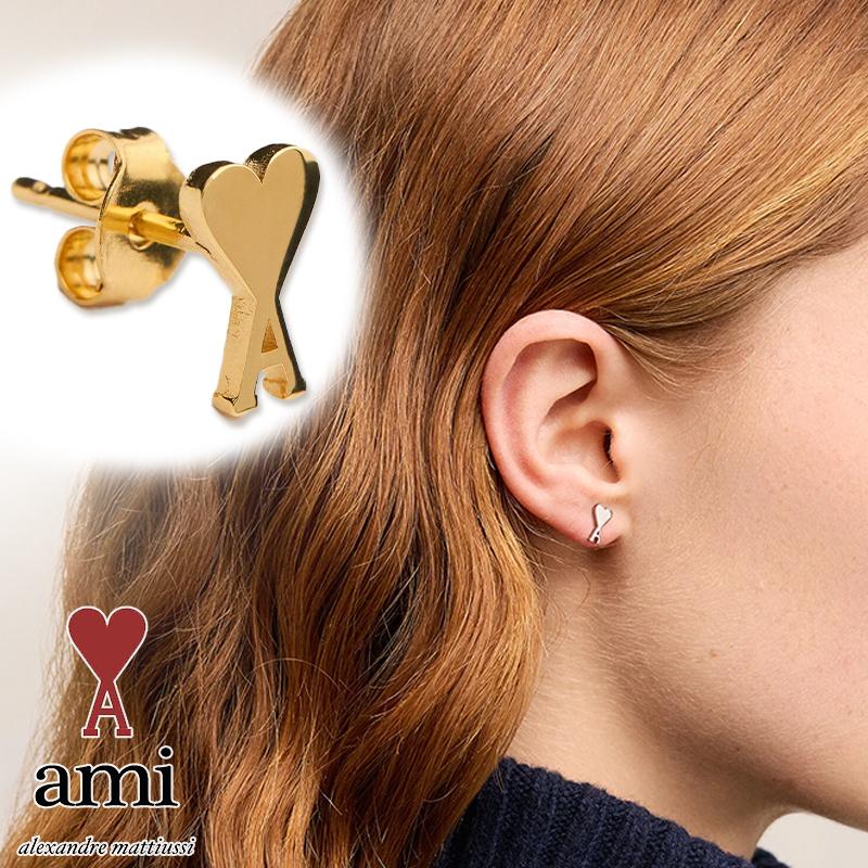 AMI Alexandre Mattiussi 【BOX付属】AMI PARIS ハート ロゴ シングル