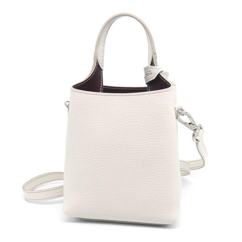 TOD'S（トッズ） Tタイムレスマイクロバッグ ハンドバッグ ホワイト