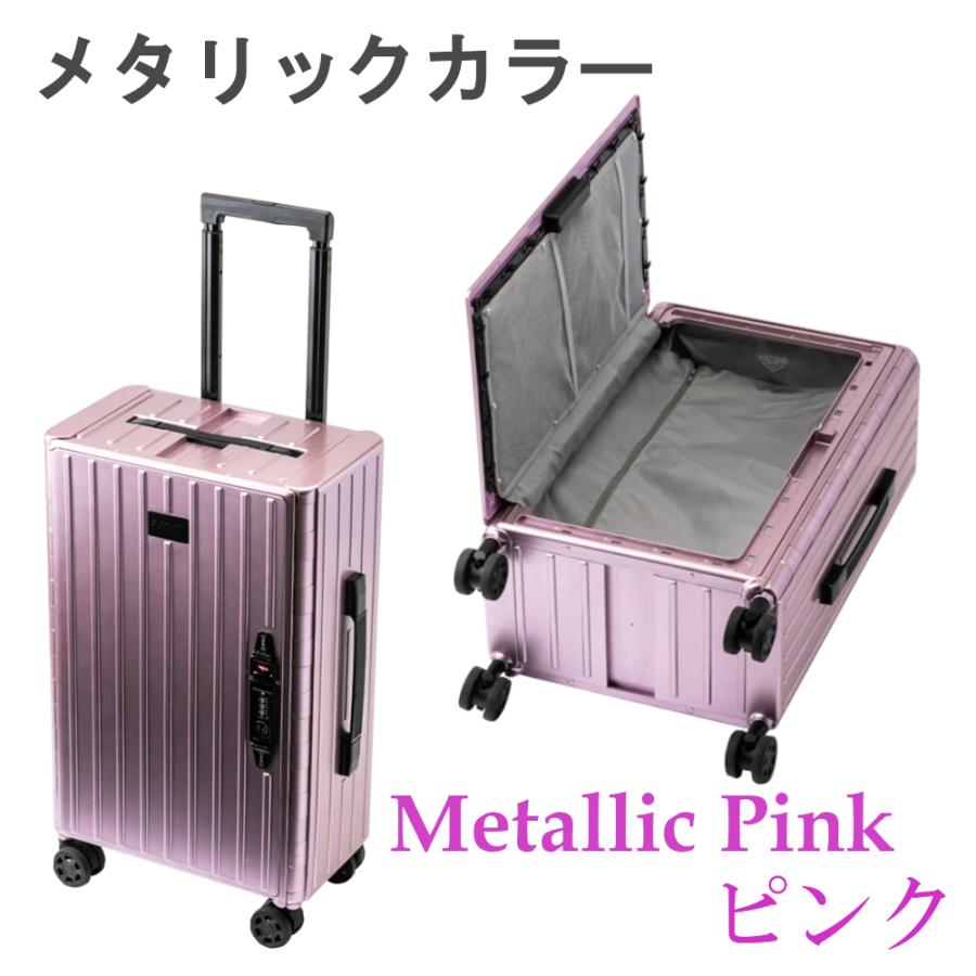 ＆.FLAT キャリーケース 折りたためる スーツケース アンドフラット