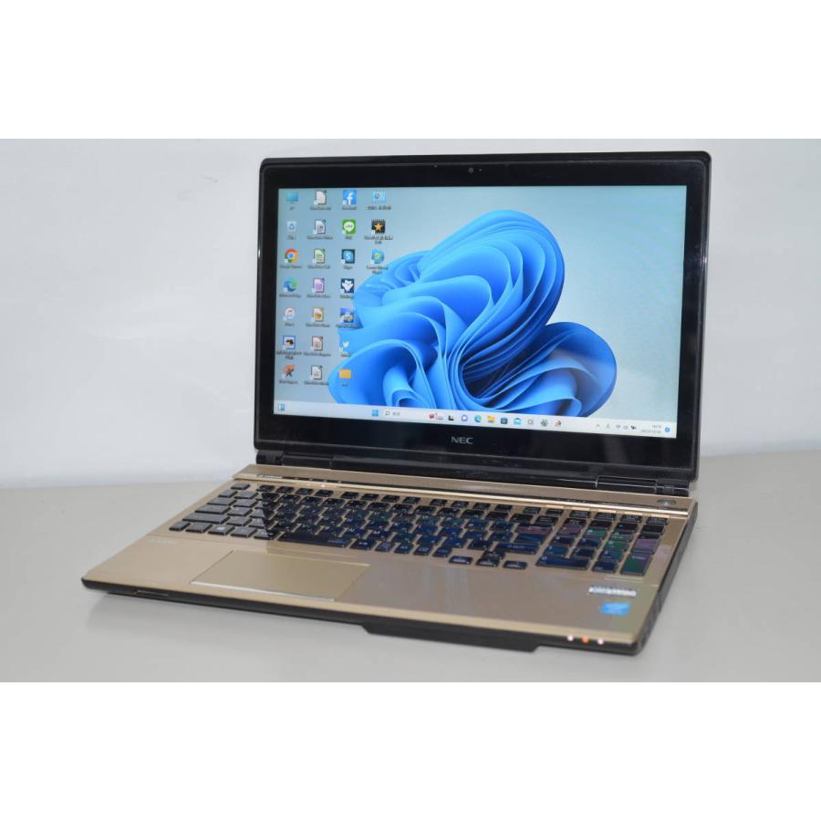 中古訳アリノートパソコン NEC LL750/N Windows11+office 爆速SSD512GB