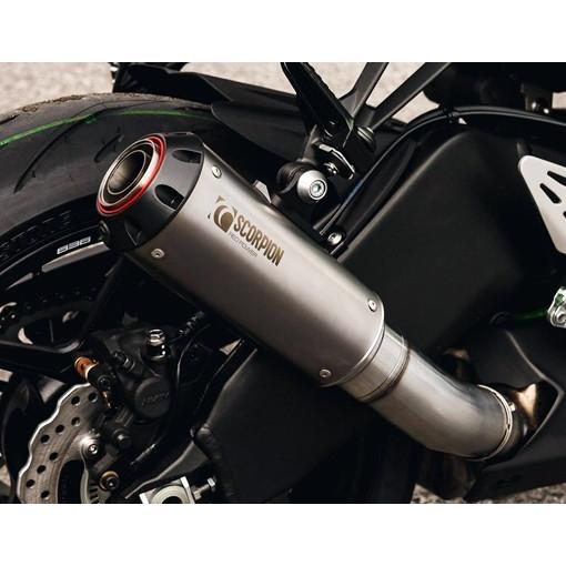 KAWASAKI カワサキ ZX-10R 16- スリップオン RED POWER 【SCORPION