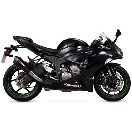 KAWASAKI カワサキ ZX-6R 19- スリップオン SERKET 【SCORPION